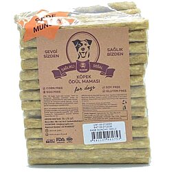 Rakun Sade Munchy Sticks Köpek Ödülü 12 Cm - 100 lu Paket - Rakun
