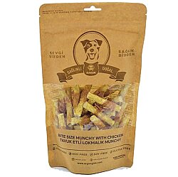 Rakun Tavuklu Munchy Lokmalık Sticks Köpek Ödülü 6 Cm - 36 lı Paket - Rakun