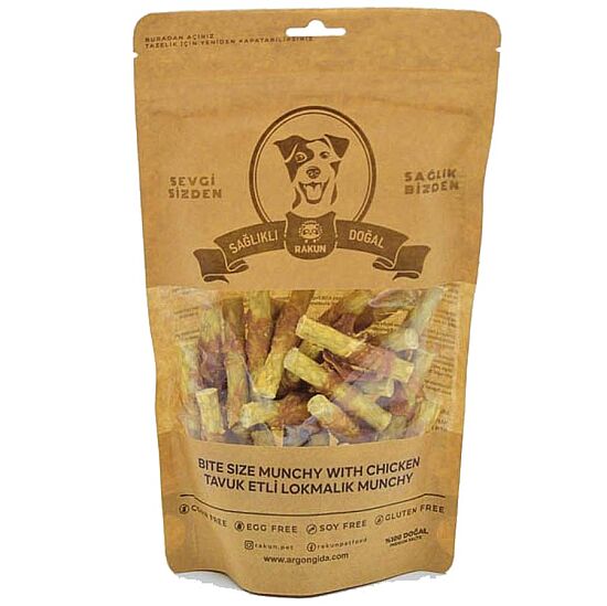 Rakun Tavuklu Munchy Lokmalık Sticks Köpek Ödülü 6 Cm - 36 lı Paket - 1