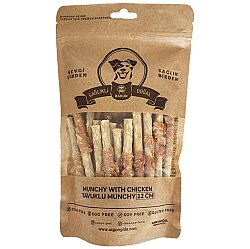 Rakun Tavuklu Munchy Sticks Köpek Ödülü 12 Cm - 30 lu Paket - Rakun