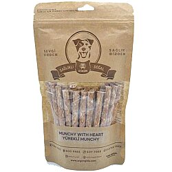 Rakun Yürekli Munchy Sticks Köpek Ödülü 12 Cm - 40 lı Paket - Rakun
