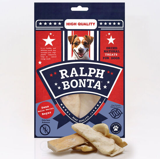 Ralph Bonta Kurutulmuş Dana Kelle Derısı Beyaz 100 Gr - 1