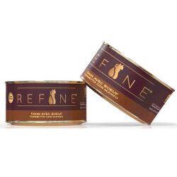 Refine Ton Balıklı ve Sığır Etli Kedi Konservesi 85 Gr - Refine