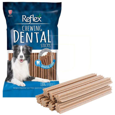 Reflex Chewing Dental Diş Sağlığı Sticks Köpek Ödülü 180 Gr