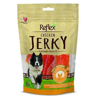 Reflex Chicken Jerky Fileto Tavuklu Köpek Ödülü 80 Gr