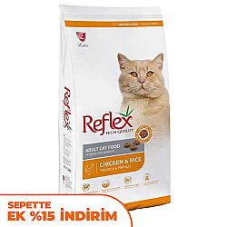 Reflex Chicken Tavuk Etli Kedi Maması 15 Kg - Reflex