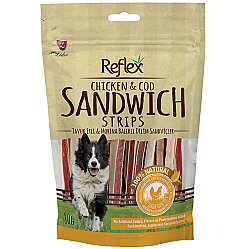 Reflex Chicken Tavuk ve Balıklı Sandviç Sticks Köpek Ödülü 80 Gr - Reflex