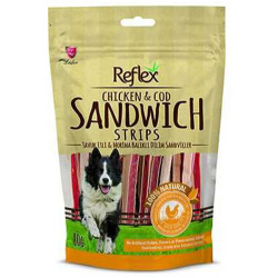 Reflex - Reflex Chicken Tavuk ve Balıklı Sandviç Sticks Köpek Ödülü 80 Gr