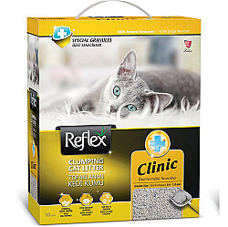 Reflex Clinic Koku Kontrolü Doğal Granüllü Kedi Kumu 10 Lt - Reflex
