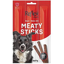 Reflex Dog Stick Dana Etli Köpek Tahılsız Ödül Çubukları 11 Gr x 3 Stick - Reflex