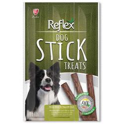 Reflex - Reflex Dog Stick Ördek Etli Köpek Tahılsız Ödül Çubukları 11 Gr x 3 Stick
