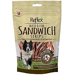 Reflex Duck Ördekli ve Balıklı Sandviç Sticks Köpek Ödülü 80 Gr - Reflex