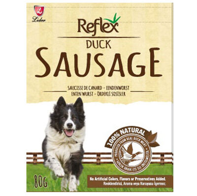 Reflex Duck Sausage Ördekli Sosisler Köpek Ödülü 80 Gr