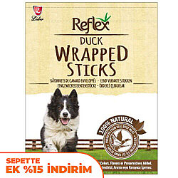 Reflex Duck Wrapped Sticks Ördek Çubukları Köpek Ödülü 80 Gr - Reflex