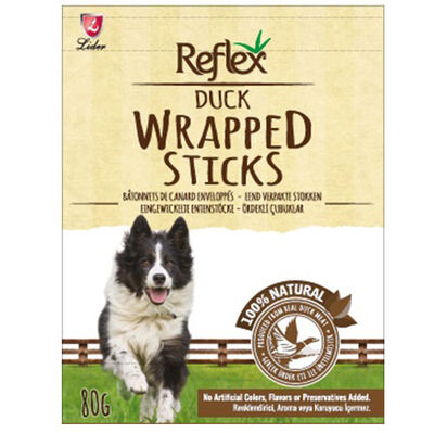 Reflex Duck Wrapped Sticks Ördek Çubukları Köpek Ödülü 80 Gr