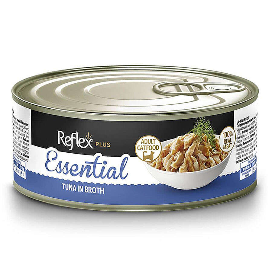 Reflex Essential Atlantik Ton Balıklı Et Suyu İçinde Kedi Konservesi 70 Gr