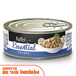 Reflex Essential Atlantik Ton Balıklı Et Suyu İçinde Kedi Konservesi 70 Gr - Reflex