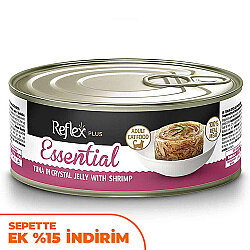 Reflex Essential Jöle İçinde Ton Balıklı ve Karidesli Kedi Konservesi 70 Gr - Reflex