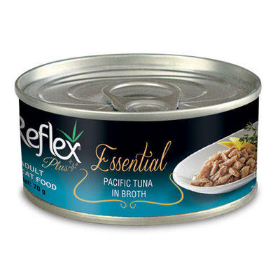 Reflex Essential Pasifik Ton Balığı Et Suyunda Kedi Konservesi 70 Gr