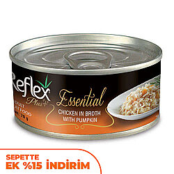 Reflex Essential Tavuk Etli ve Balkabaklı Kedi Konservesi 70 Gr - Reflex