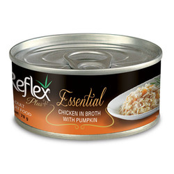 Reflex - Reflex Essential Tavuk Etli ve Balkabaklı Kedi Konservesi 70 Gr