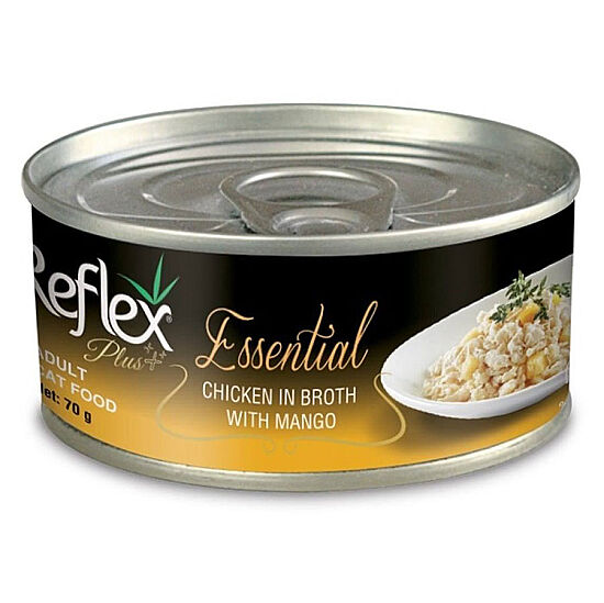 Reflex Essential Tavuk Etli ve Mangolu Kedi Konservesi 70 Gr - 1
