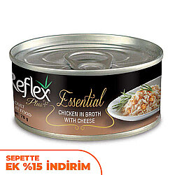 Reflex Essential Tavuk Etli ve Peynirli Kedi Konservesi 70 Gr - Reflex