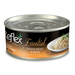 Reflex - Reflex Essential Tavuk Göğüslü Et Suyu Kedi Konservesi 70 Gr