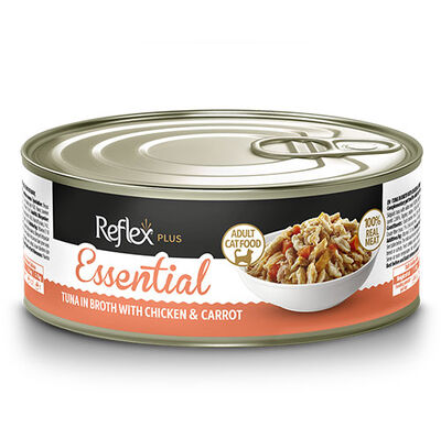 Reflex Essential Ton Balığı Tavuk ve Havuçlu Kedi Konservesi 70 Gr