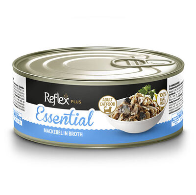 Reflex Essential Uskumru ve Et Suyu Kedi Konservesi 70 Gr - 1