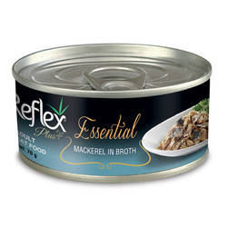 Reflex - Reflex Essential Uskumru ve Et Suyu Kedi Konservesi 70 Gr