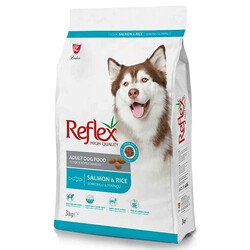 Reflex - Reflex Somonlu Yetişkin Köpek Maması 3 Kg + 2 Adet Temizlik Mendili
