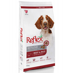 Reflex - Reflex High Energy Biftekli Köpek Maması 15 Kg + 4 Adet Temizlik Mendili