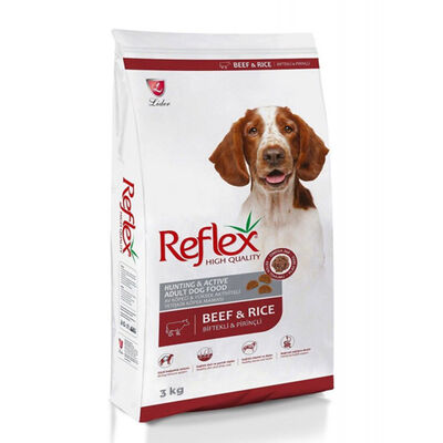 Reflex High Quality Biftekli Pirinçli Köpek Maması 3 Kg