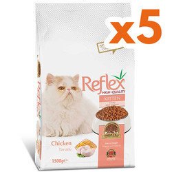 Reflex Kitten Tavuklu Yavru Kedi Maması 7,5 Kg - Reflex