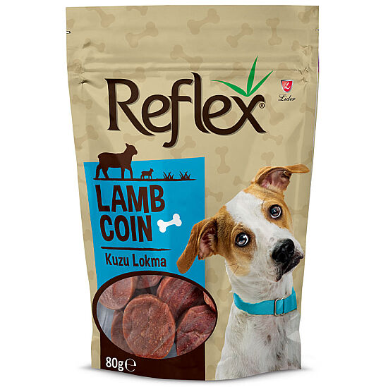 Reflex Kuzu Etli Lokma Köpek Ödülü 80 Gr - 1