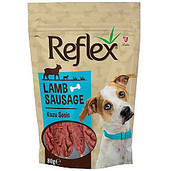 Reflex Kuzu Etli Sosis Köpek Ödülü 80 Gr - Reflex