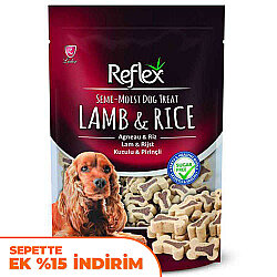 Reflex Kuzu Etli ve Pirinçli Küçük Irk Köpek Ödülü 150 Gr - Reflex