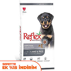 Reflex Kuzu Etli Yavru Köpek Maması 10 Kg - 1