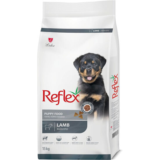 Reflex Kuzu Etli Yavru Köpek Maması 15 Kg