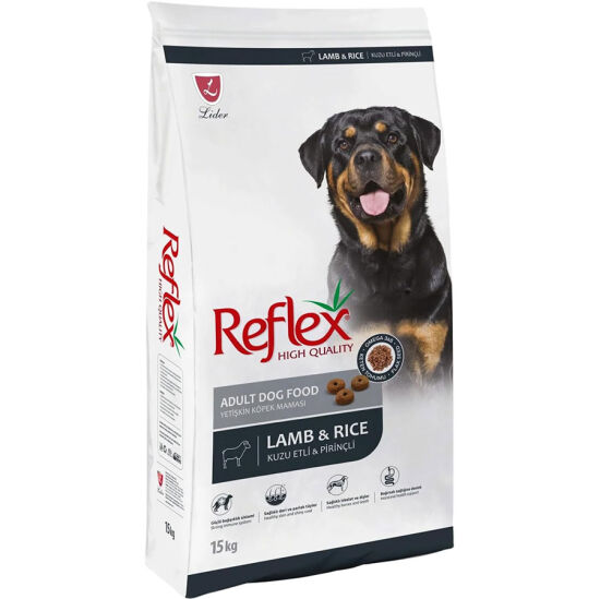 Reflex Kuzu Etli Yetişkin Köpek Maması 15 Kg - 1