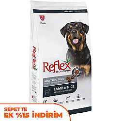 Reflex Kuzu Etli Yetişkin Köpek Maması 15 Kg - Reflex