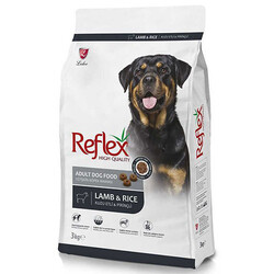 Reflex - Reflex Kuzu Etli Yetişkin Köpek Maması 3 Kg + 2 Adet Temizlik Mendili