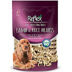 Reflex Kuzulu ve Pirinçli Kalpler Küçük Irk Köpek Ödülü 150 Gr - Reflex