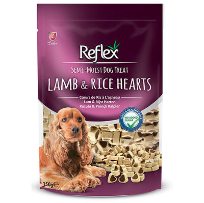 Reflex Kuzulu ve Pirinçli Kalpler Küçük Irk Köpek Ödülü 150 Gr