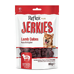 Reflex Jerkies Lamb Cube Kuzu Etli Küp Köpek Ödülü 80 Gr - Reflex
