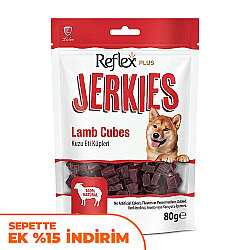 Reflex Jerkies Lamb Cube Kuzu Etli Küp Köpek Ödülü 80 Gr - Reflex