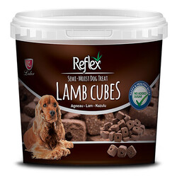 Reflex Lamb Cubes Kuzulu Küpler Orta ve Büyük Irk Köpek Ödülü 500 Gr - Reflex
