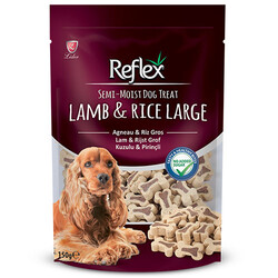 Reflex - Reflex Large Kuzulu ve Pirinçli Kemikler Küçük ve Orta Irk Köpek Ödülü 150 Gr