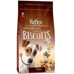 Reflex - Reflex Mini Bones Kemik Şekilli Yetişkin Köpek Ödül Bisküvisi 350 Gr